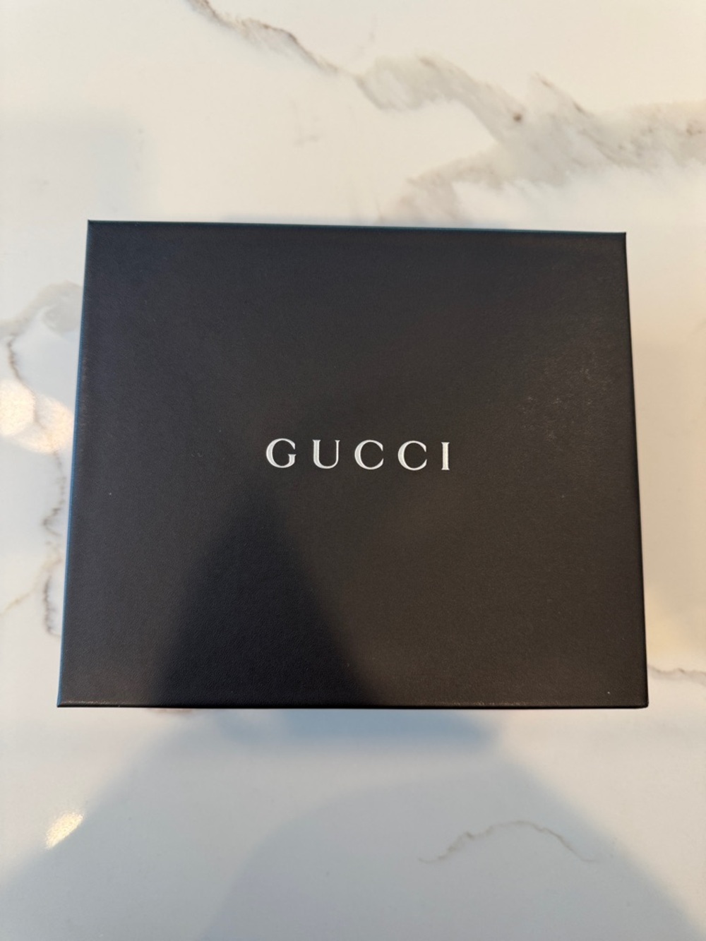 Gucci Black Box with White Logo